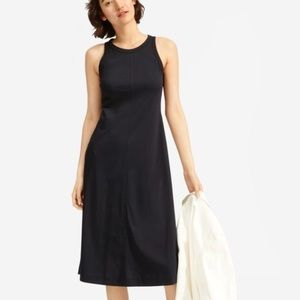 Everlane Luxe Cotton Midi A-Line Tank Dress